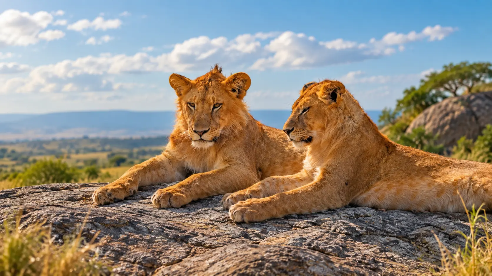 Faune et paysage du parc national du Serengeti